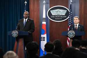 美韓防長聲明 維持朝鮮半島穩定與台海和平