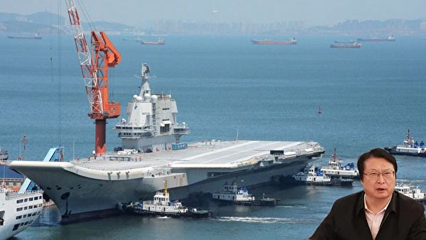 中共首艘航母建造總指揮、原中國船舶重工集團董事長胡問鳴2020年5月12月被開除黨籍、移送司法機關起訴。（合成圖片/AFP via Getty Images）