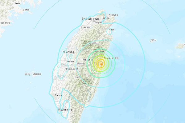 台發生八十多次地震  最強6.3級  波及台北
