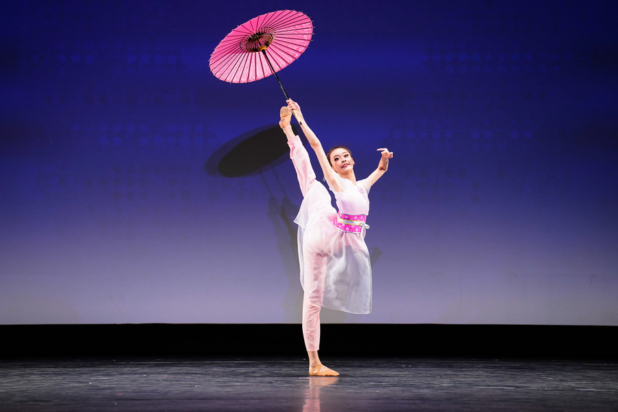 【圖攝】中國古典舞大賽少年組金獎得主風采