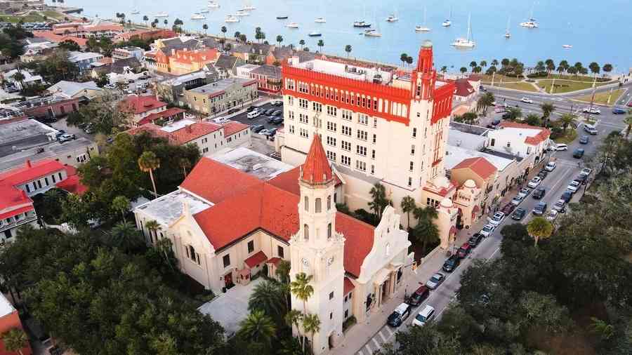 佛羅里達的輝煌「聖奧古斯丁教堂」