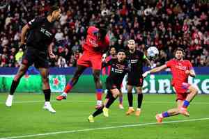 歐冠：巴黎大勝領跑 英超三強攜手凱旋而歸