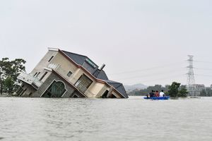 組圖：中國多省遭遇罕見大洪災