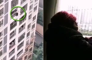 影片：人間悲劇！重慶老人因見不到外孫而跳樓