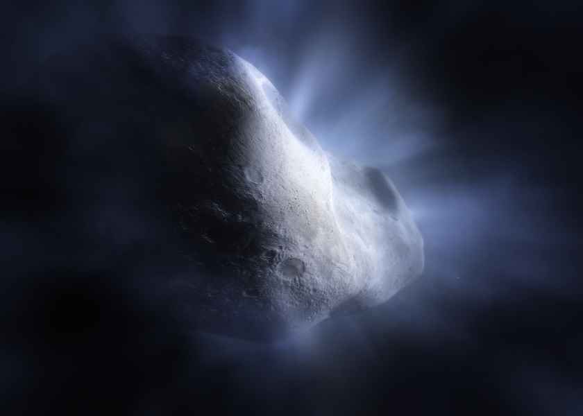 韋伯望遠鏡在罕見彗星上發現水 激發新謎團