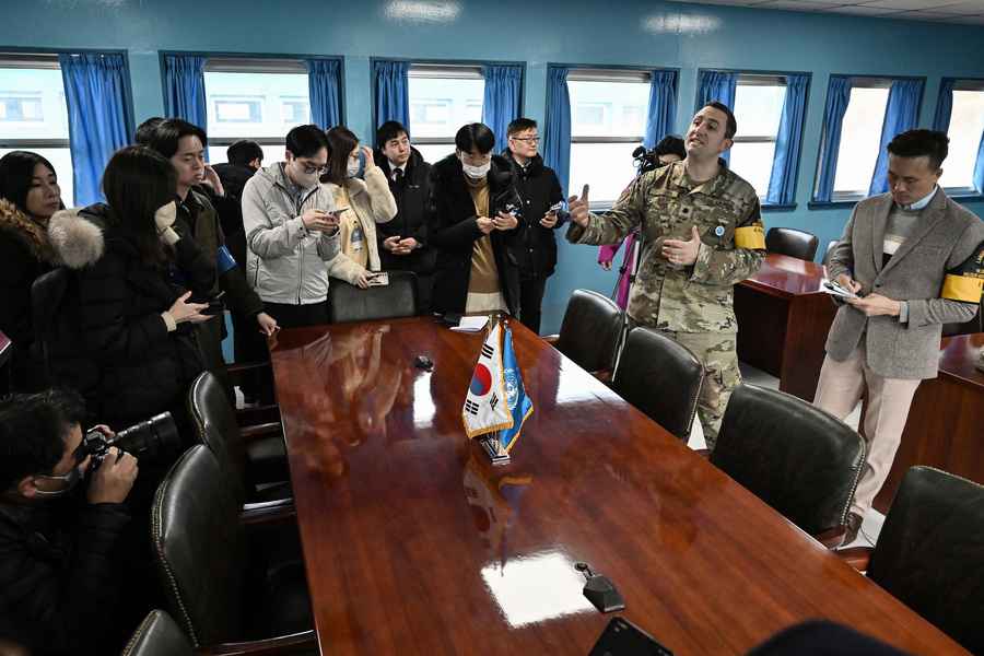 朝鮮半島停戰70周年 媒體參訪板門店（多圖）