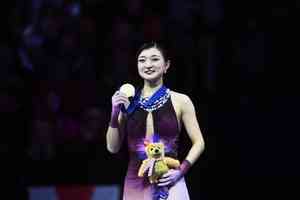 【圖輯】花式溜冰世錦賽 坂本花織四奪女單冠軍