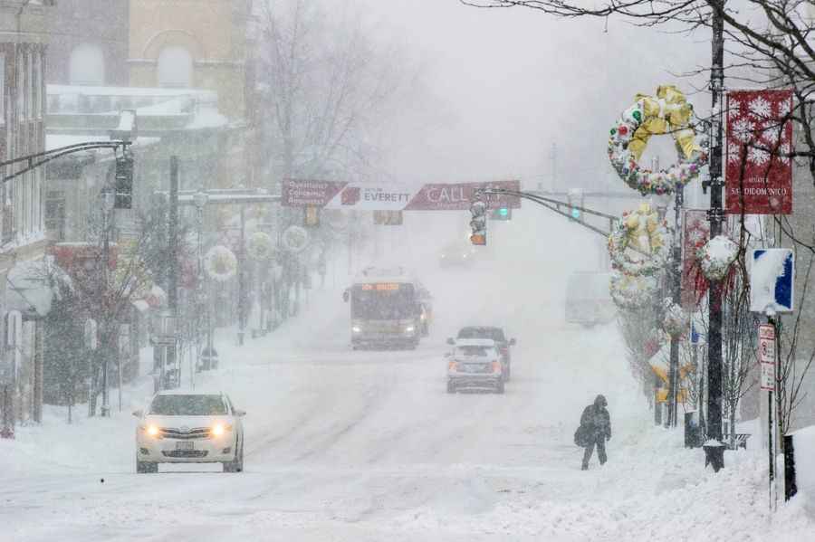 暴風雪襲美國東部 多州發出天氣警報