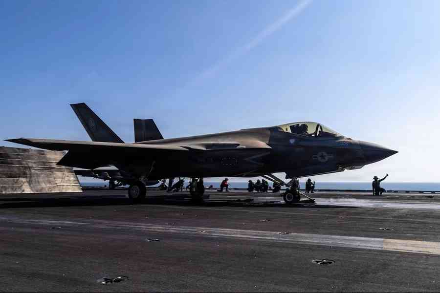 從F-35到超級大黃蜂 美軍艦載機規模遠超中共