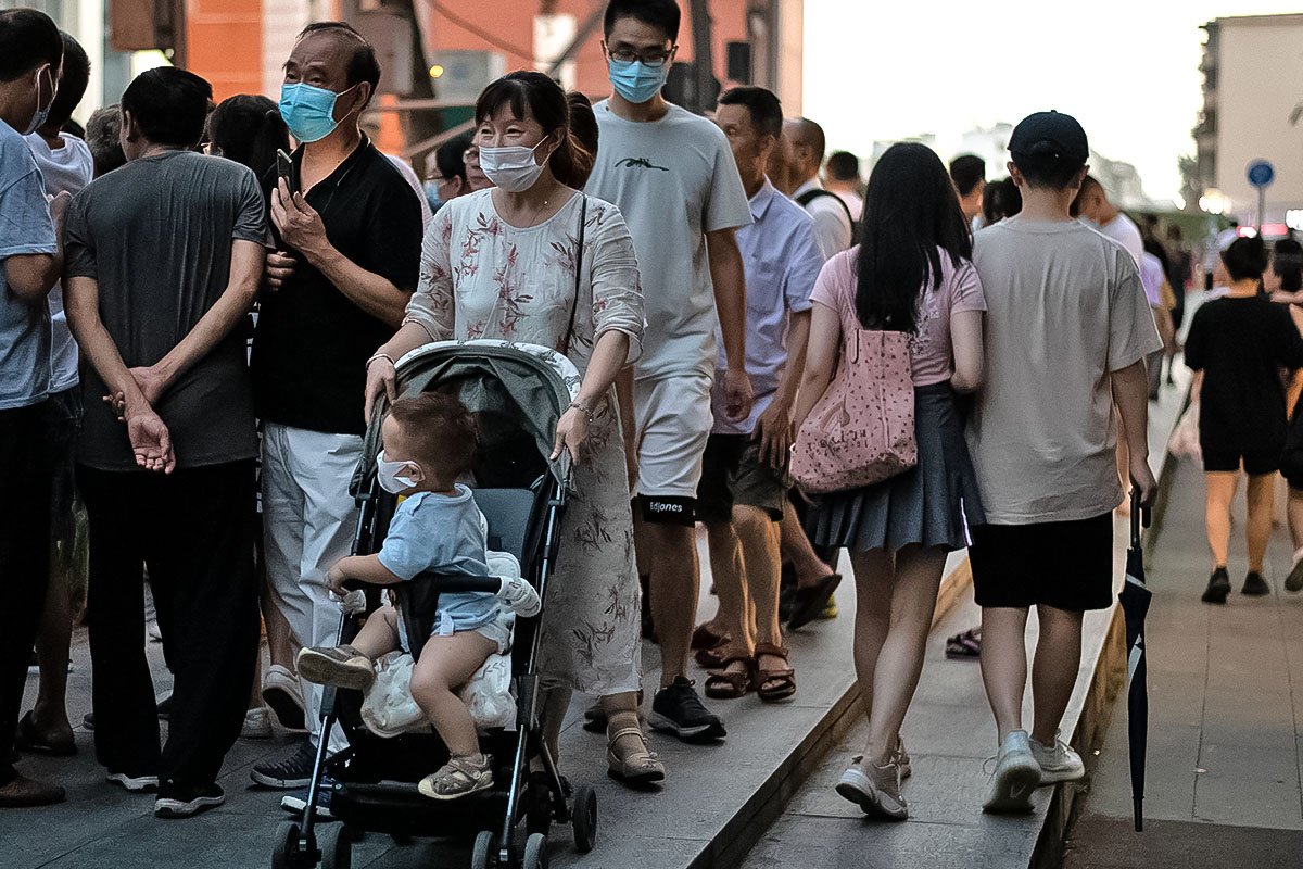 黑龍江大慶全城封城七天，成為黑龍江疫情重災區。資料圖片。（Noel Celis/AFP）