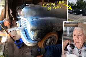 兒子翻新佳特力老爺車 為102歲父親慶生（多圖）