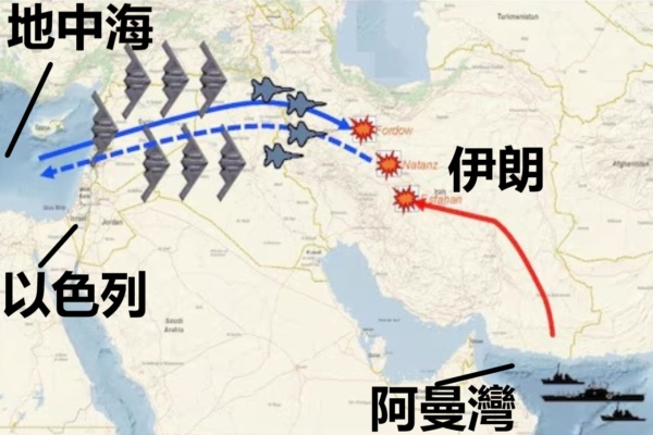 沈舟：以色列攻伊朗打頭陣 美軍施殺手鐧