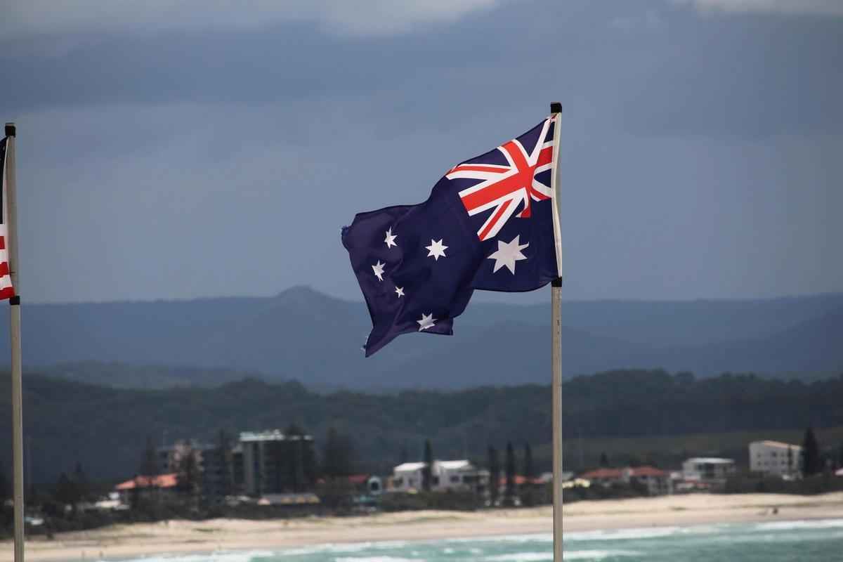 圖為澳洲國旗。（Pixabay）