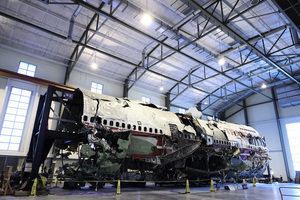 美環球航空800號墜機殘骸即將被銷毀