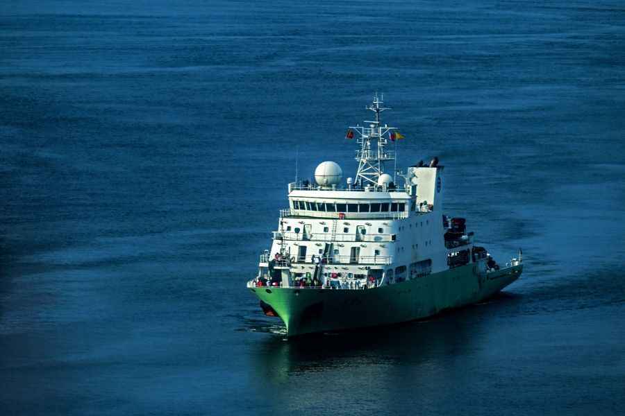 中國科考船現蹤菲海域 菲律賓展開海上巡邏
