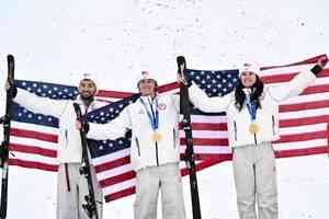 美國奪11枚冬奧金牌 創紀錄