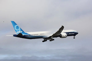 世界最大雙引擎客機波音777X首飛成功