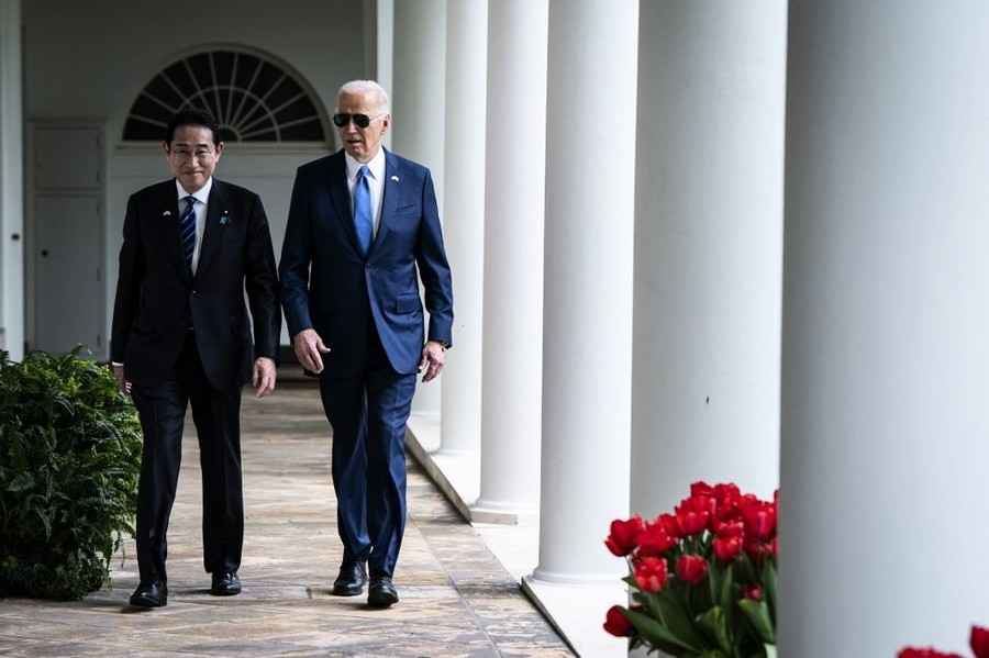 日本首相訪美 兩國宣布首個重大合作計劃