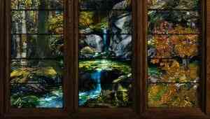 紐約秋景：Tiffany Studio的絕美彩色玻璃