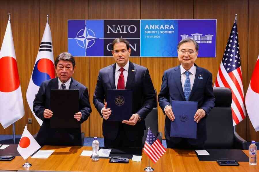 魯比奧和日韓外長簽備忘錄 加強小核電站合作