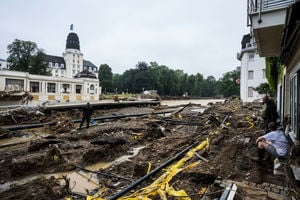西歐史上最嚴重洪災 德國災區如廢墟