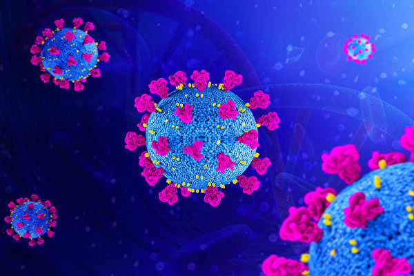去年9月在英國發現的變種「中共病毒」，目前已傳播到幾十個國家。（公有領域）