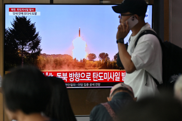 韓軍：北韓今試射兩枚彈道導彈 一枚或失敗