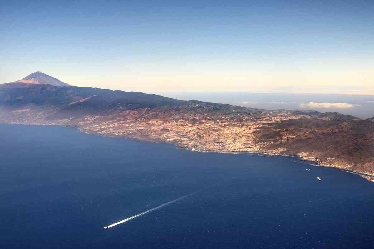 2026年6月11日，位於西班牙加那利群島（Canary Islands）特內里費島（Tenerife）的泰德峰（Mount Teide）是西班牙的最高點，海拔超過3,700米。（Jorge Guerrero/AFP via Getty Images）