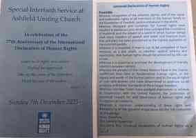 人權宣言迎77周年 悉尼多族裔籲守護普世人權