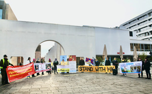 國際人權日｜德國多團體人權城集會抗議中共迫害
