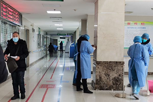 中共日前宣稱，武漢市金銀潭醫院（圖）深切治療部（ICU）病區的患者已清零，引發國際社會質疑。（Getty Images）