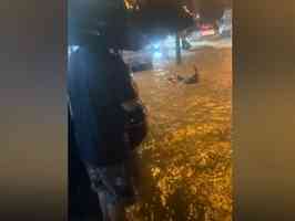 廈門暴雨 一男子因路燈漏電觸電身亡
