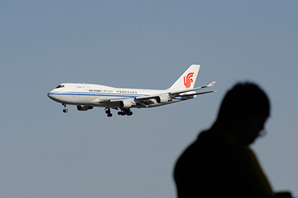 此示意圖為北京機場一景。（WANG ZHAO/AFP/GettyImages）