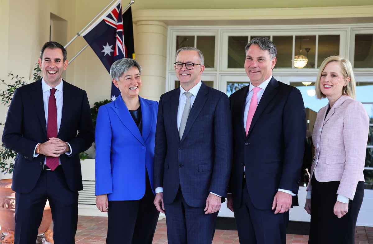 2022年5月23日，工黨領袖安東尼·阿爾巴內塞（Anthony Albanese）（圖中）已宣誓就任澳洲第31任總理。（David Gray/Getty Images）