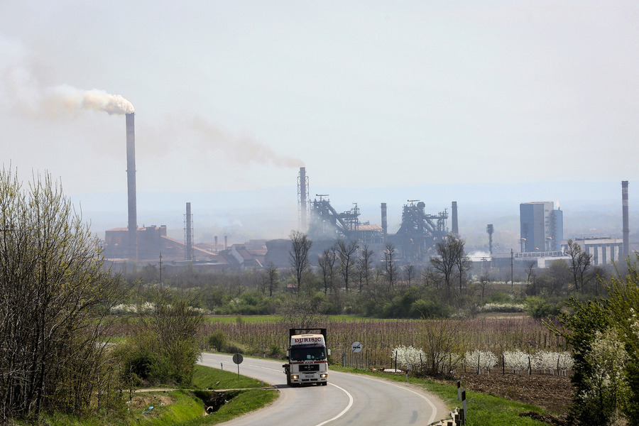 中資鋼廠散發粉塵 塞爾維亞小鎮患癌率翻兩番