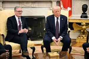 特朗普會施紀賢:烏克蘭礦產協議是安全後盾