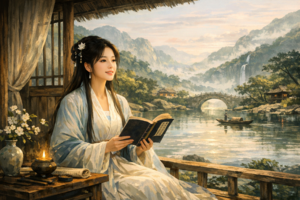 為誰流下瀟湘去 義倡與秦觀死生契闊的萍水一遇