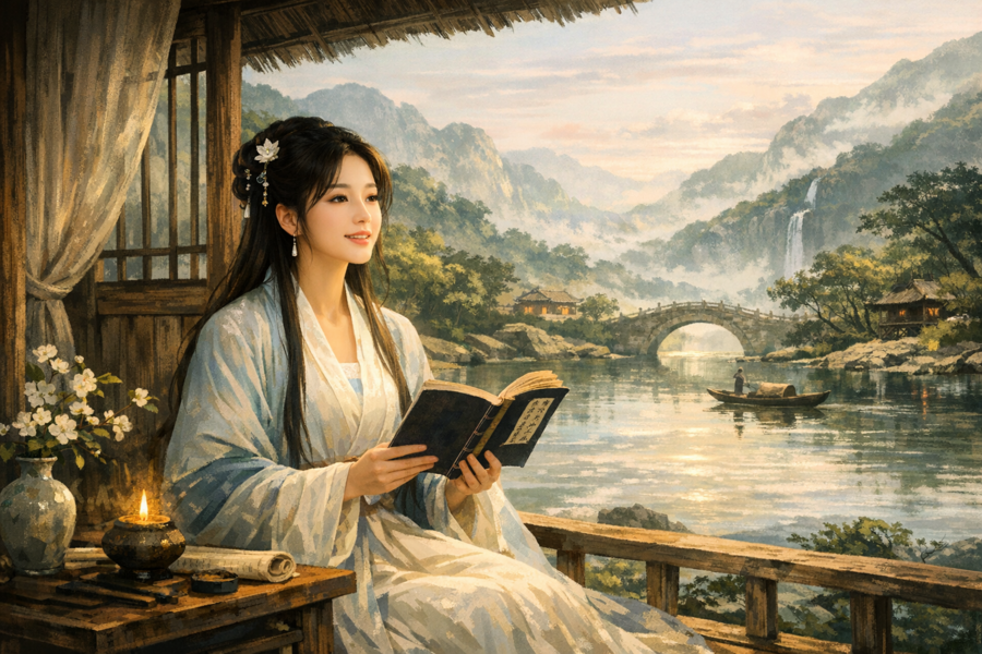 為誰流下瀟湘去 義倡與秦觀死生契闊的萍水一遇