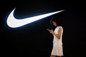 Nike第二季財報：大中華區營收降20%