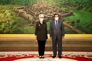 美副國務卿訪柬埔寨 對中共軍事存在表擔憂