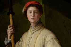 價值連城的肖像畫：彭托莫的《戟兵肖像》