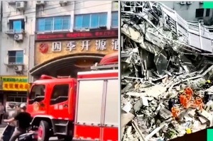 蘇州酒店坍塌致17死 知情者爆3年前就有裂痕
