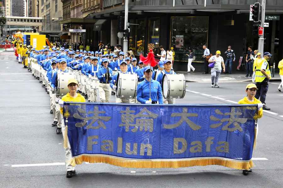 澳洲法輪功悉尼盛大遊行 傳遞真相和希望