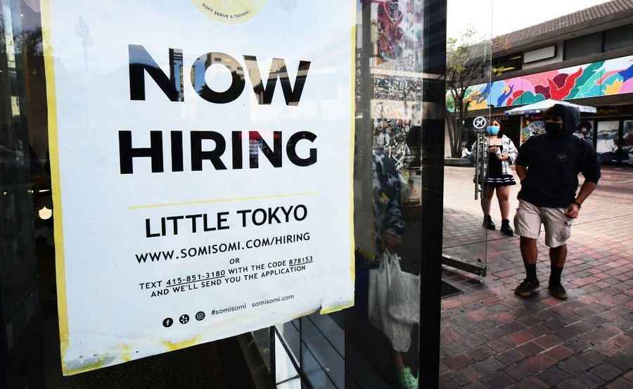 美國上周初領失業金人數降至18.3萬 為9個月新低