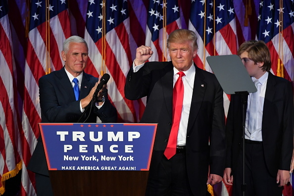 特朗普在美國總統大選中獲勝，即將入主白宮。（Getty Images）