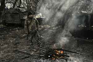 烏克蘭頓巴斯地區陷入艱難戰役（多圖）