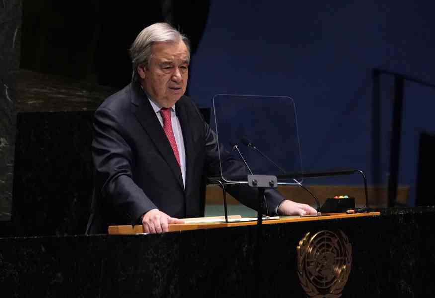 聯合國秘書長籲美俄啟動新的核軍控談判