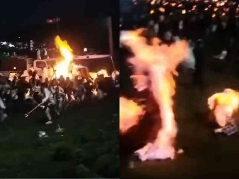 雲南火把節發生爆燃 至少16人燒傷
