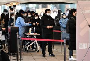南韓疫情延燒 新增近五千個確診病例（多圖）