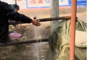 陝西一水井突湧60℃熱水 村民憂地質異常